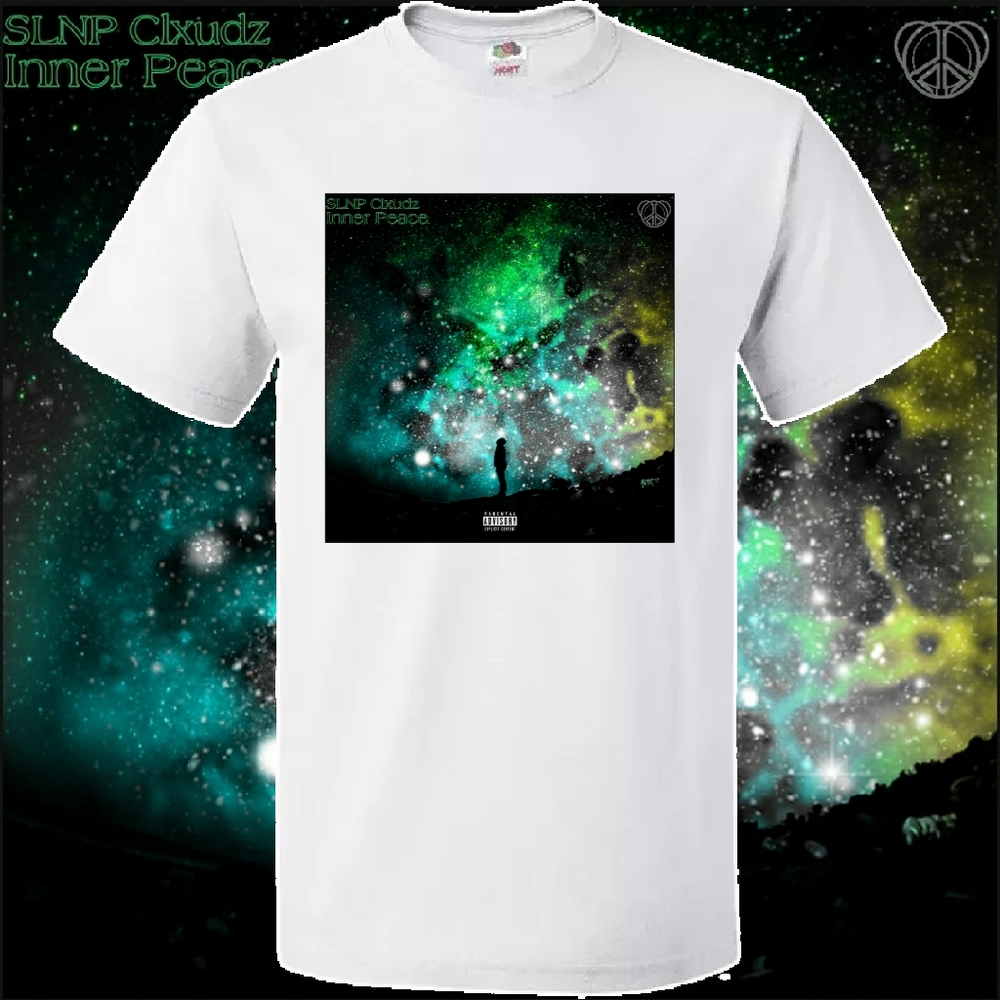SLNP clxudz Inner Peace Graphic T